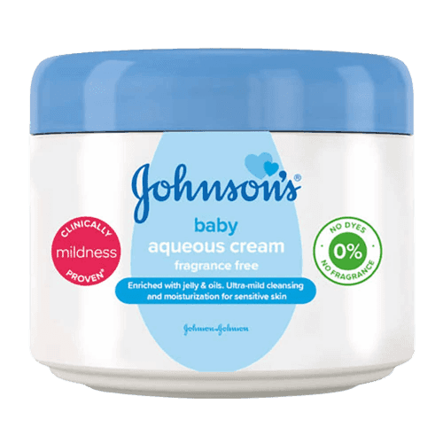 c653170a-2571-44c1-b9de-966be0c19b99 Johnson's Baby Aqueous Cream Fragrance Free 350 ml - Image 1