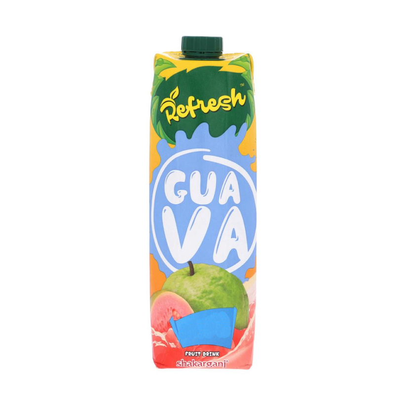 cc79e00d-6134-4585-a2a6-928ef84cf8d1 Shakarganj Refresh Guava Fruit Drink 1 litre - Image 1