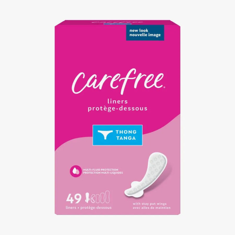 Carefree Thong Liner Regular Unscented 49 pcs - Image 1