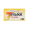 Gillette 7 O'Clock Super Stainless Steel Blade 5 pcs
