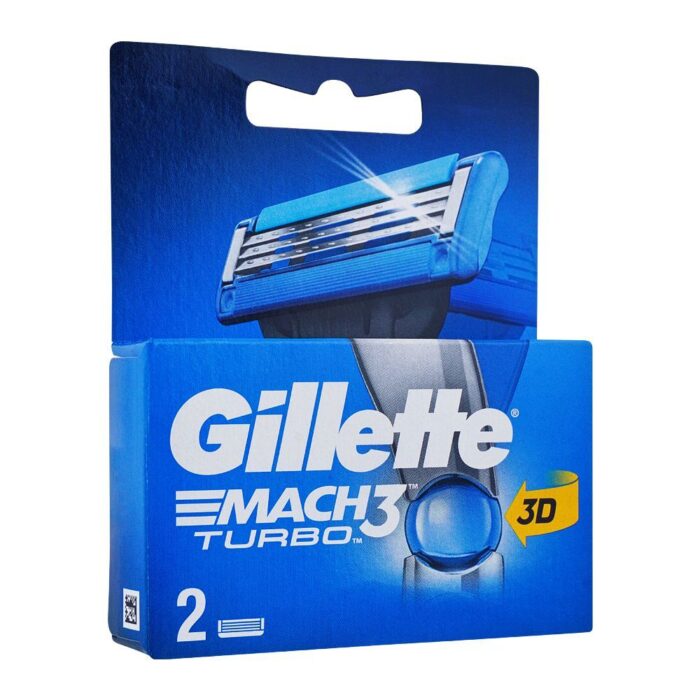 Gillette Mach3 Turbo Cartridges 2 units - Image 1