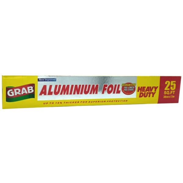 Grab Aluminium Foil Heavy Duty 25 Sqft