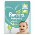 Pampers Diaper Midi 3 (6-10 Kg) 18 pcs