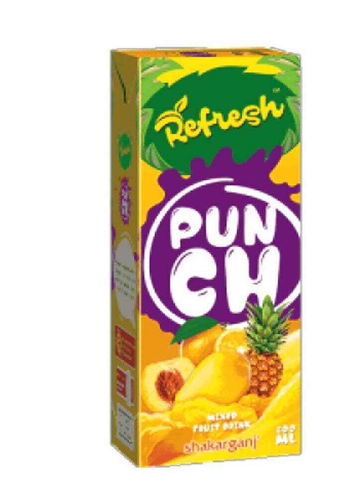 grocerapp-shakarganj-refresh-punch-200ml-61012c45403c5 Shakarganj Refresh Punch Mixed Fruit Drink 200 ml - Image 1