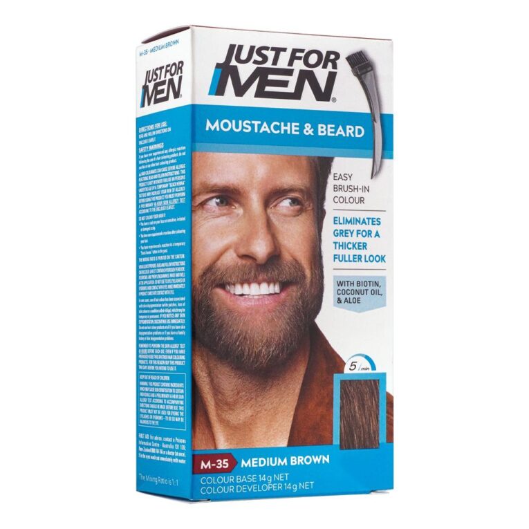 Just For Men Moustache & Beard M-35 Medium Brown 14 g - Image 1