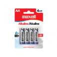 Maxell Alkaline AA Battery LR06 GD 4B 4 pcs