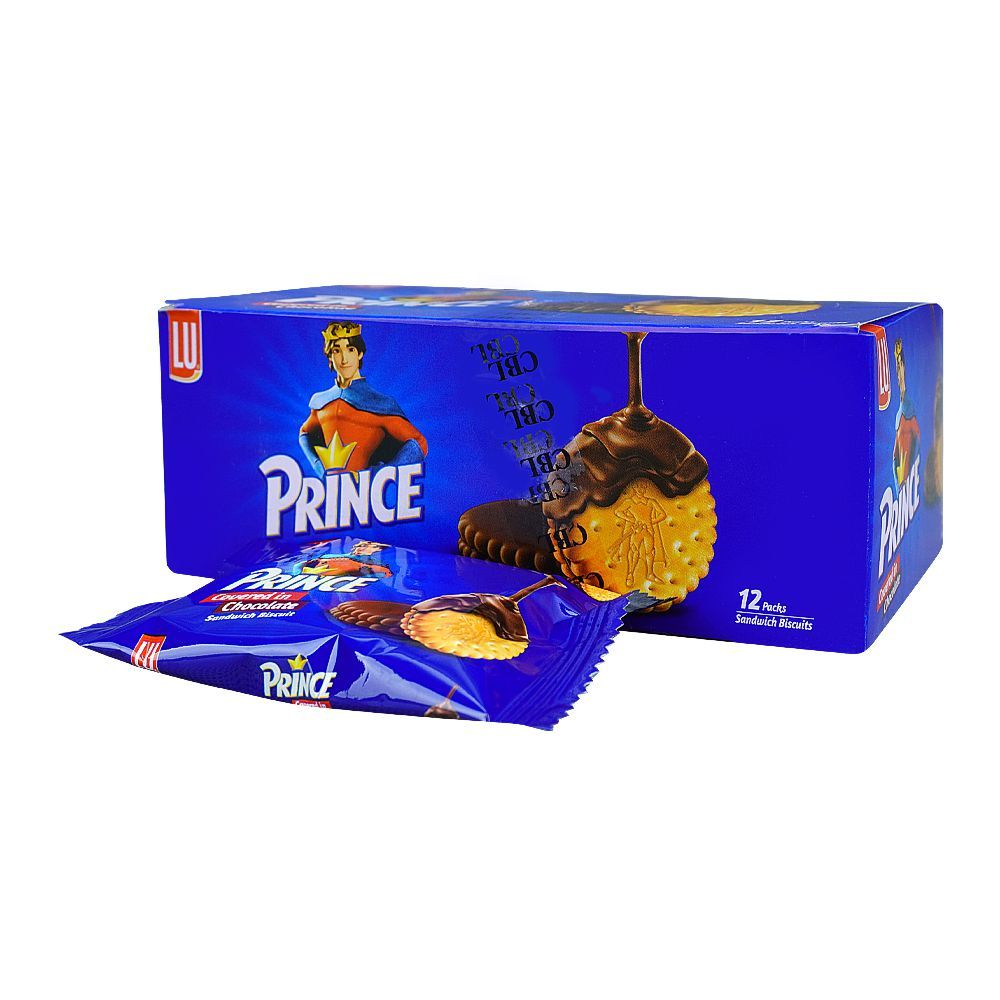 pack1015767-1 Lu Prince Covered In Chocolate Sandwich 12 Ticky Pack 6 pcs - Image 1
