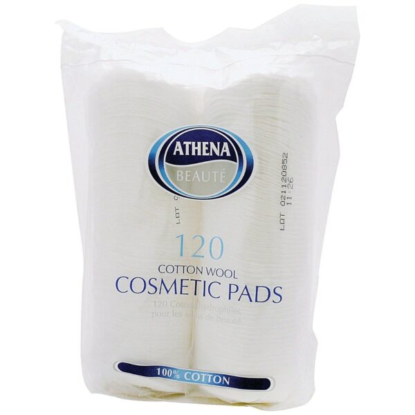 Athena cotton cosmetics pads 120 pcs