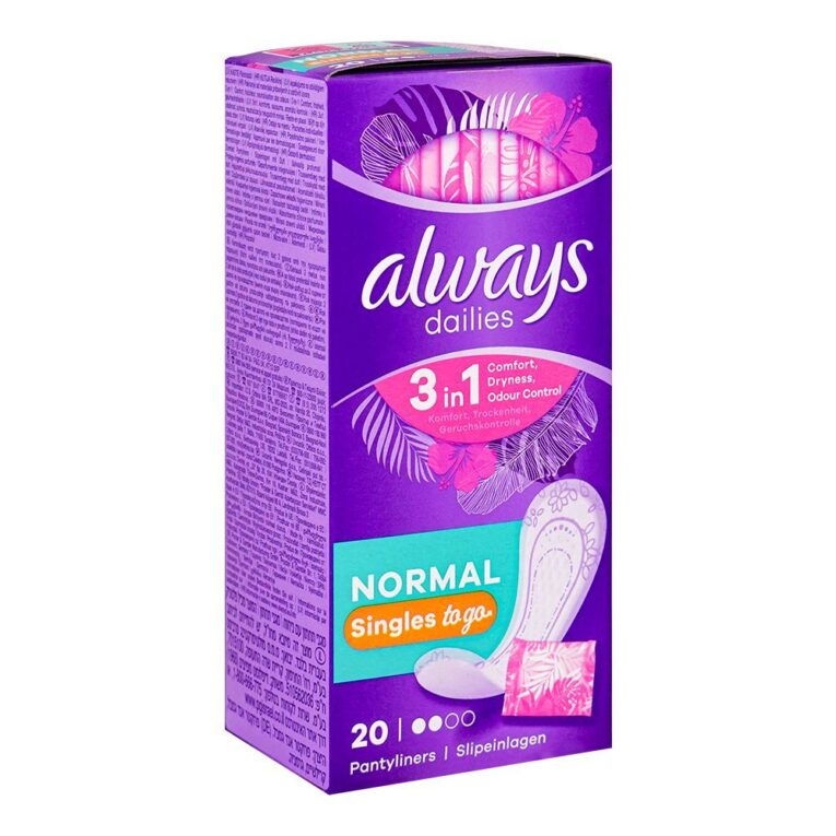 Always Dailies Pantyliners Singles Fresh Scent 20 pcs - Image 1