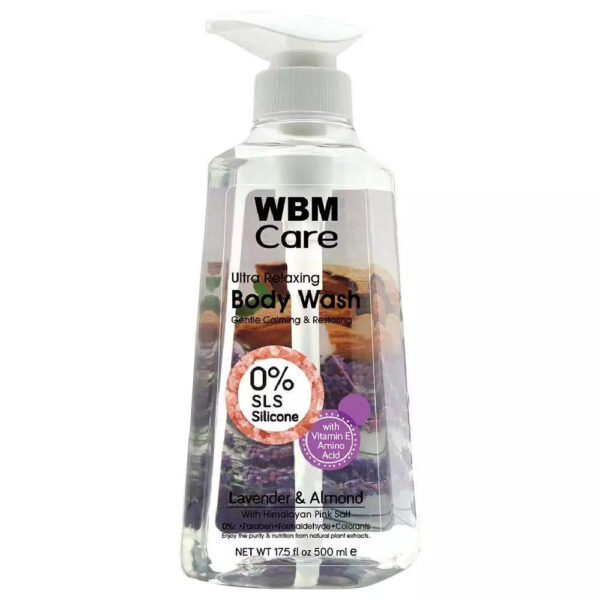 WBM Care Lavender & Almond Body Wash 500 ml